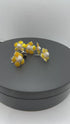 Pure Silver Yellow Colour Flowers 8g (Pack of 5)